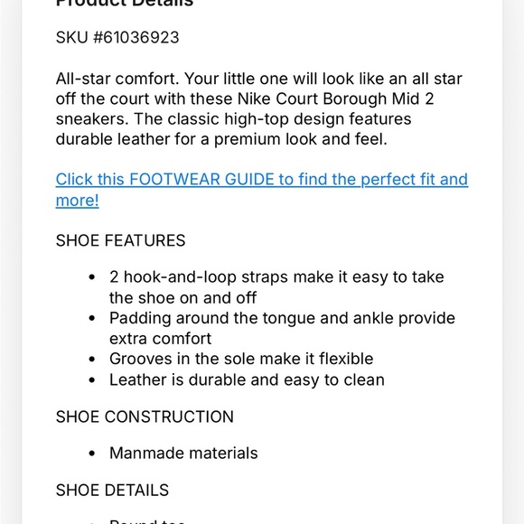 Nike Court Borough Mid 2 Black and Pink Sneakers - Picture 9 of 9